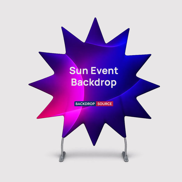 Sun Design Event Backdrop