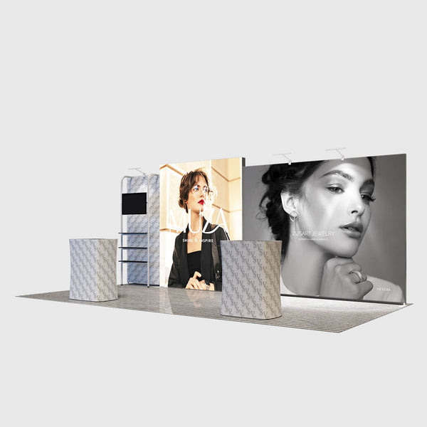 10x20 Modular Exhibition Display Kit – Model 1