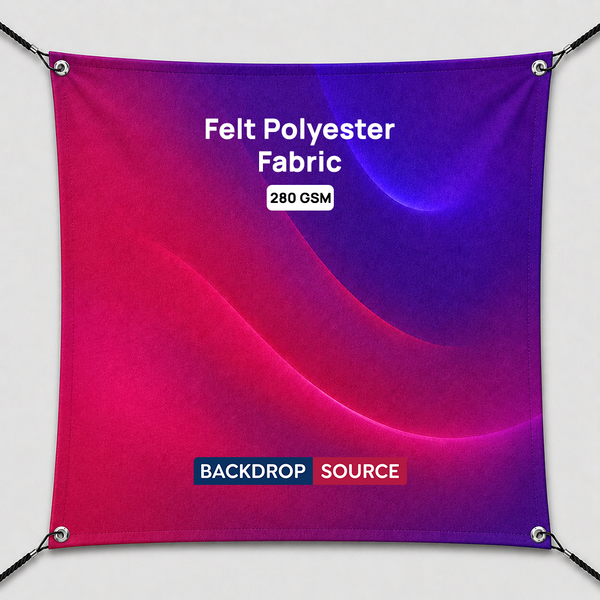 Impresión de tejido de poliéster de fieltro - 280G
