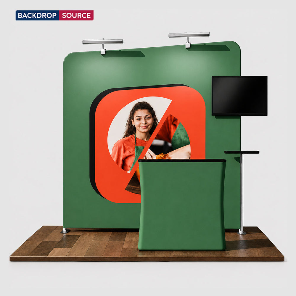 Portable Exhibit Display 10ft x 10ft - Model 9