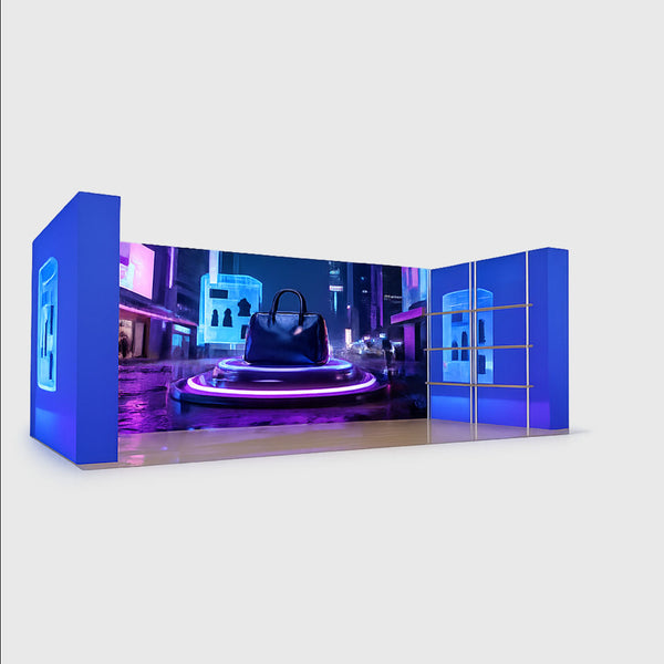 Portable Exhibit Display 10ft x 20ft - Model 20