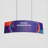 Curved Hanging Banner