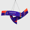 Sky Tube Pinwheel Triangle Hanging Banner