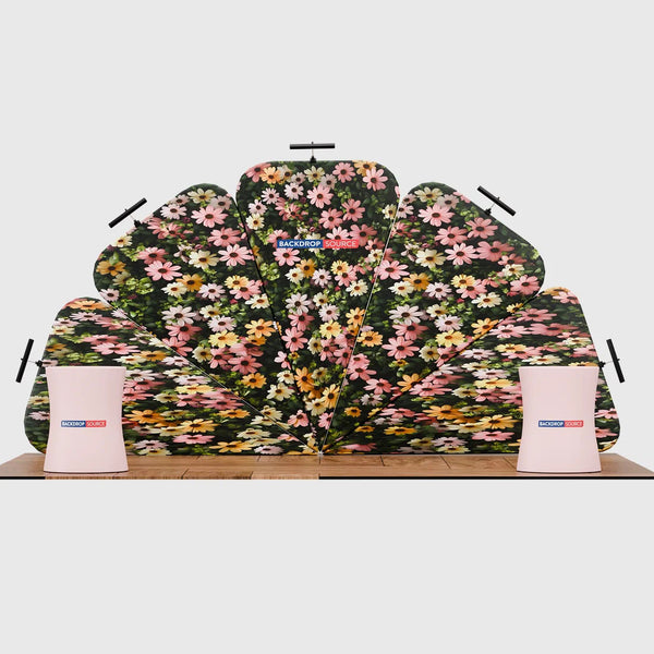 Portable Exhibit Display 10ft x 20ft - Model 2