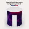 Round Enclosure Photo Booth Tent