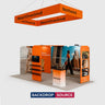 Portable Exhibit Display 10ft x 20ft - Model 13