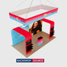 Portable Exhibit Display 10ft x 20ft - Model 15