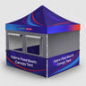 10ft x 10ft Fabric Food Booth Canopy Tent