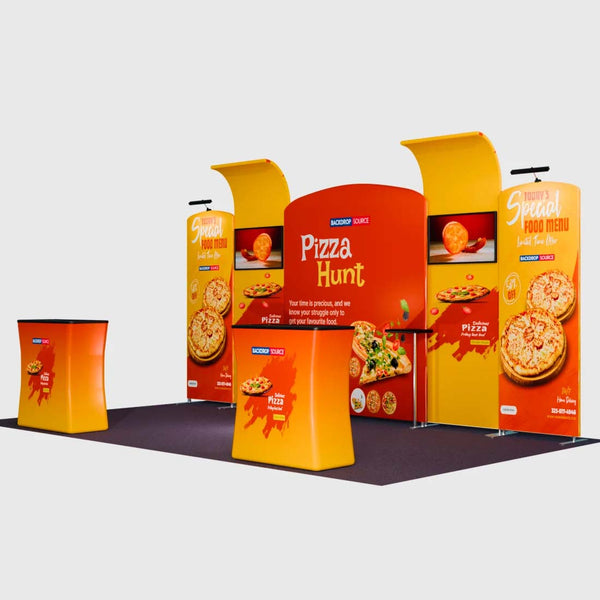 Portable Exhibit Display 10ft x 20ft - Model 10