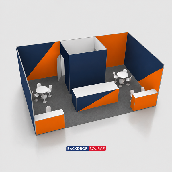 Modular Booth Kits 30ft x 20ft - Model 6
