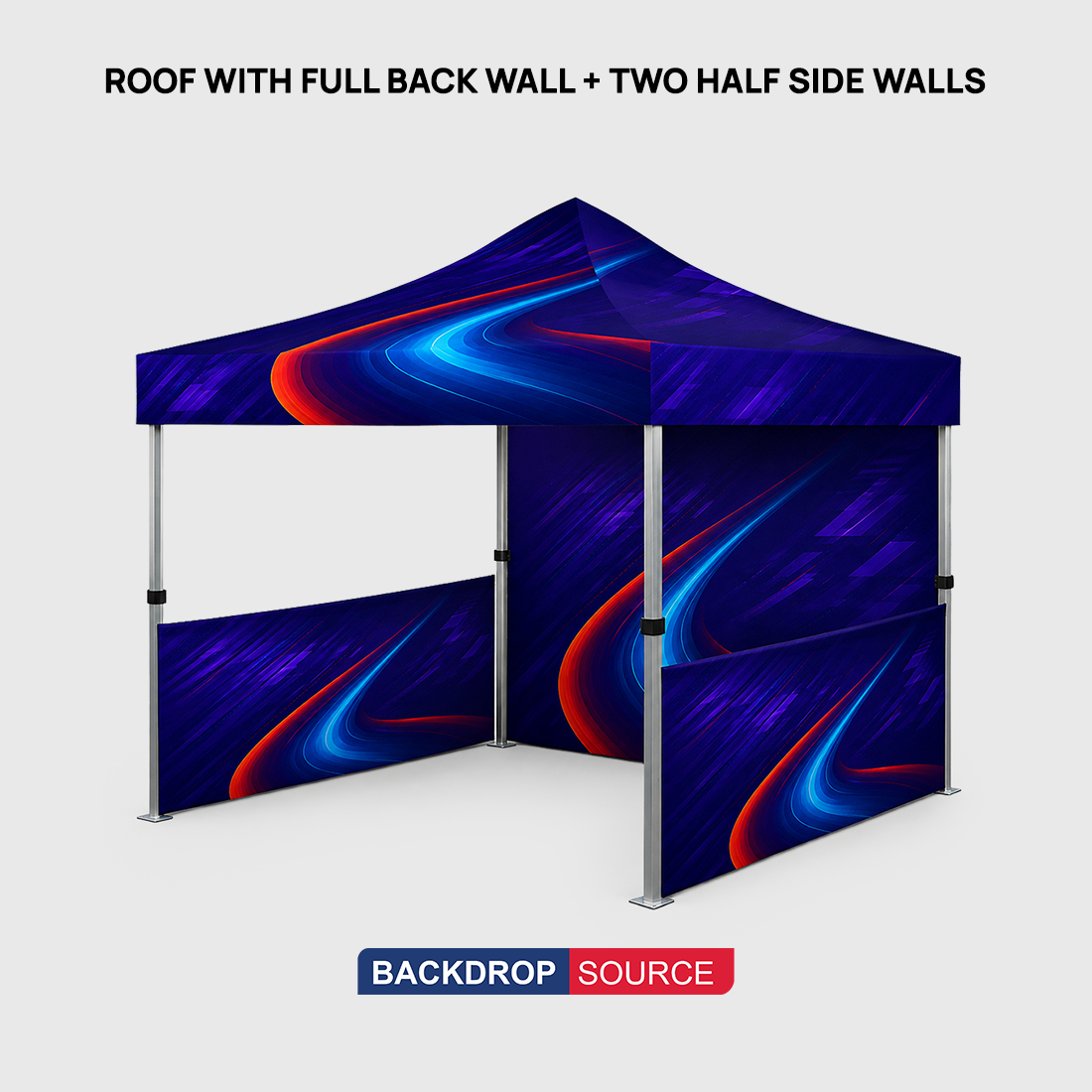 Heavy Duty Fabric Canopy Tent – 10ft x 10ft