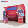 Portable Exhibit Display 20ft x 10ft - Model 15
