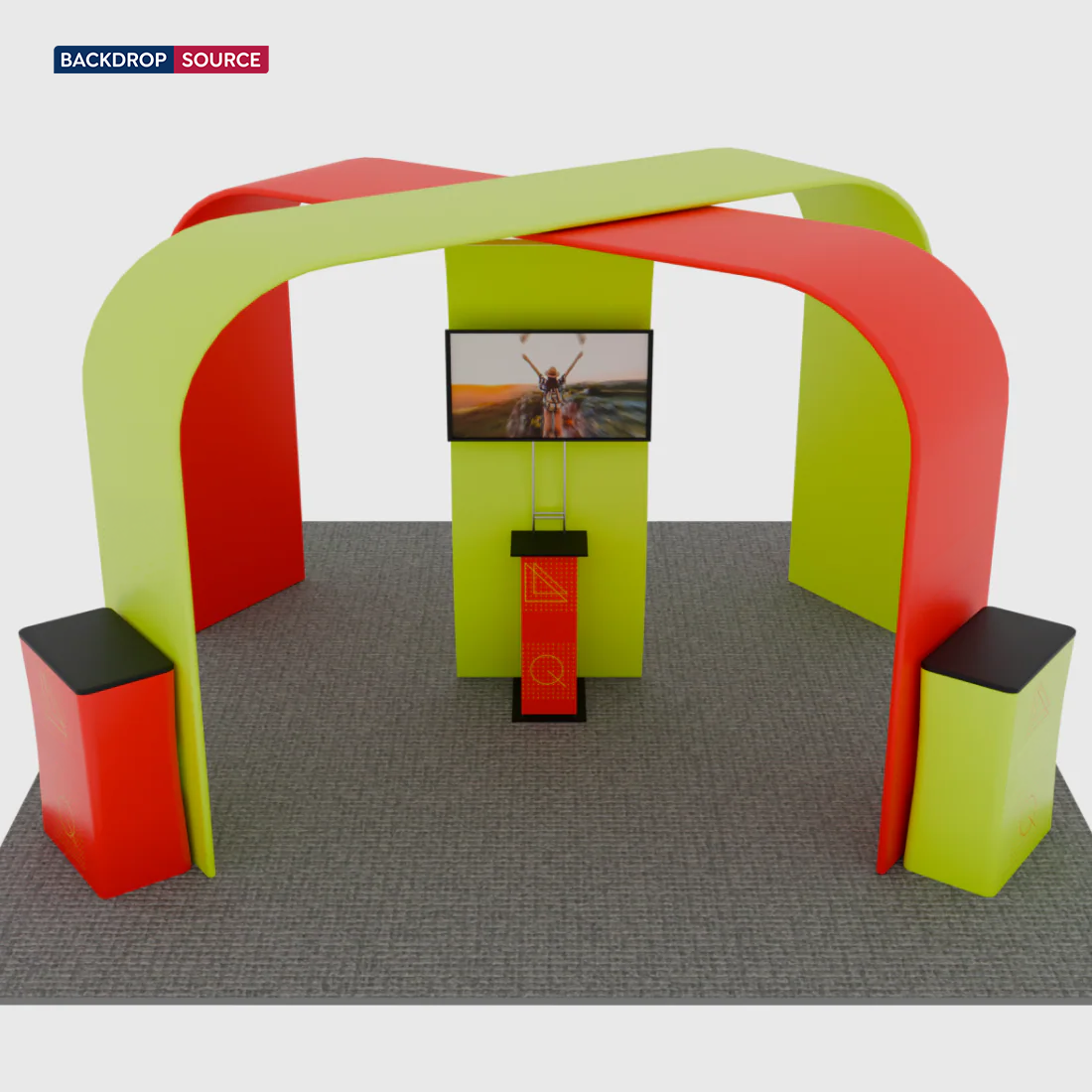 Modular Booth Kits 20ft x 20ft - Model 05