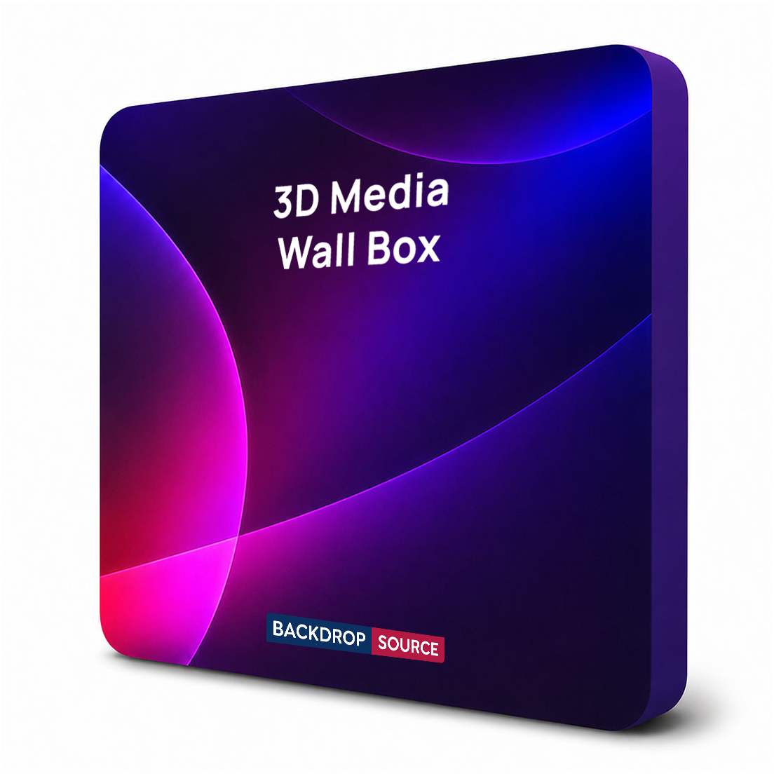 3D Wall Box Fabric Exhibition Display