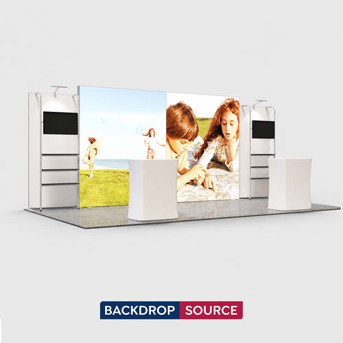 10x20 Modular Exhibition Display Kit – Model 7
