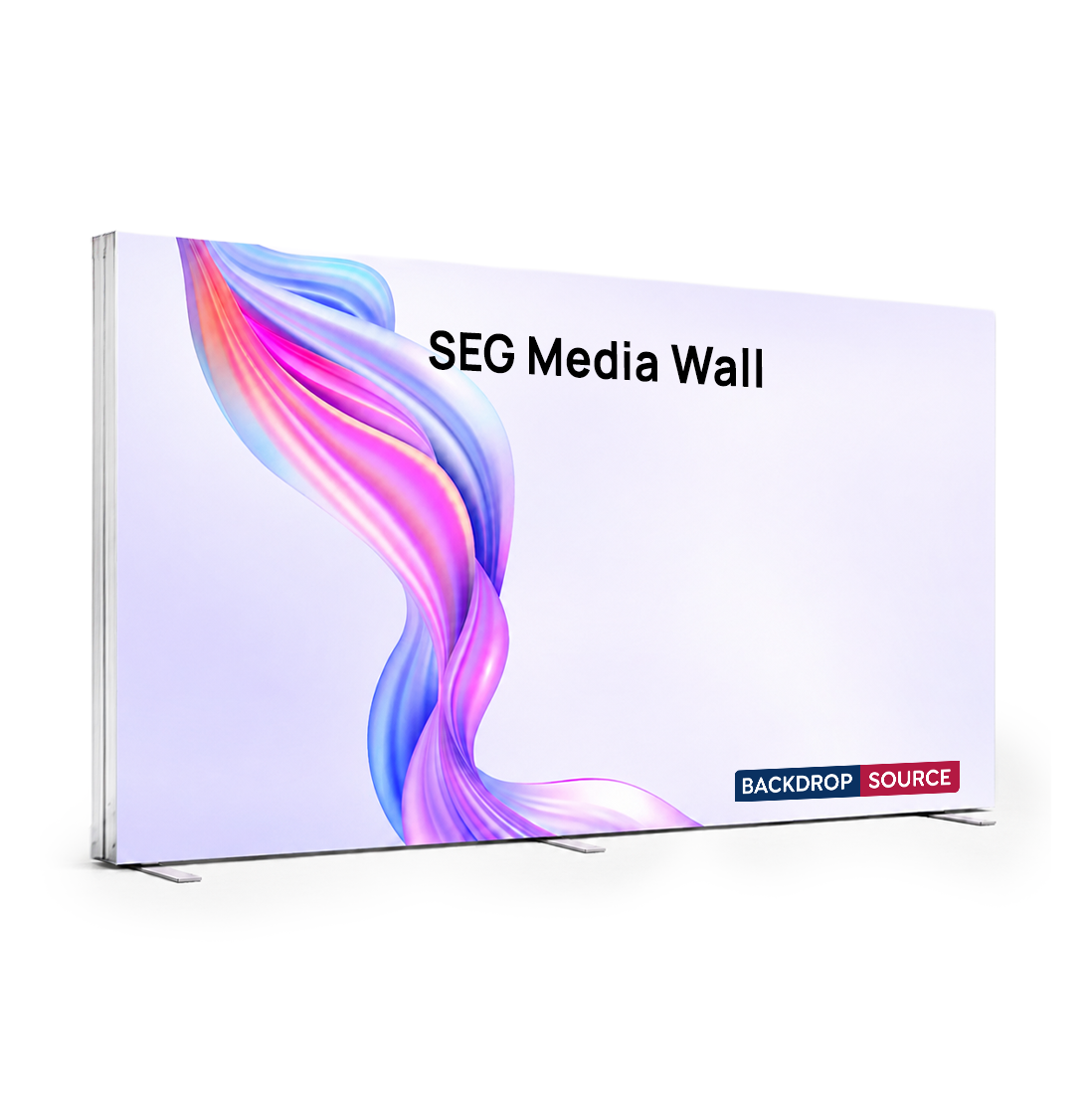 Pared multimedia de tela SEG de 20 pies