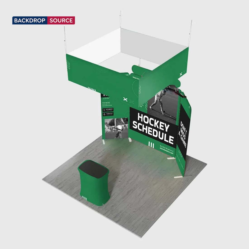 Portable Exhibit Display 10ft x 10ft - Model 32
