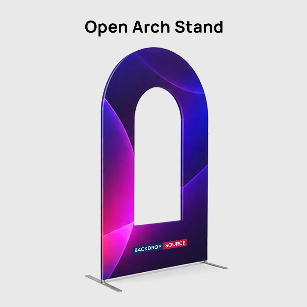 Soporte de arco abierto