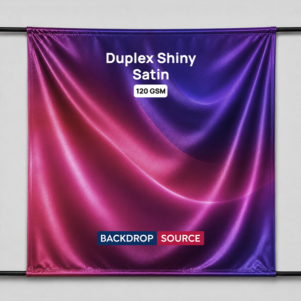 Duplex Shiny Satin Polyester