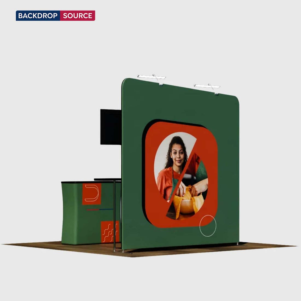 Portable Exhibit Display 10ft x 10ft - Model 9