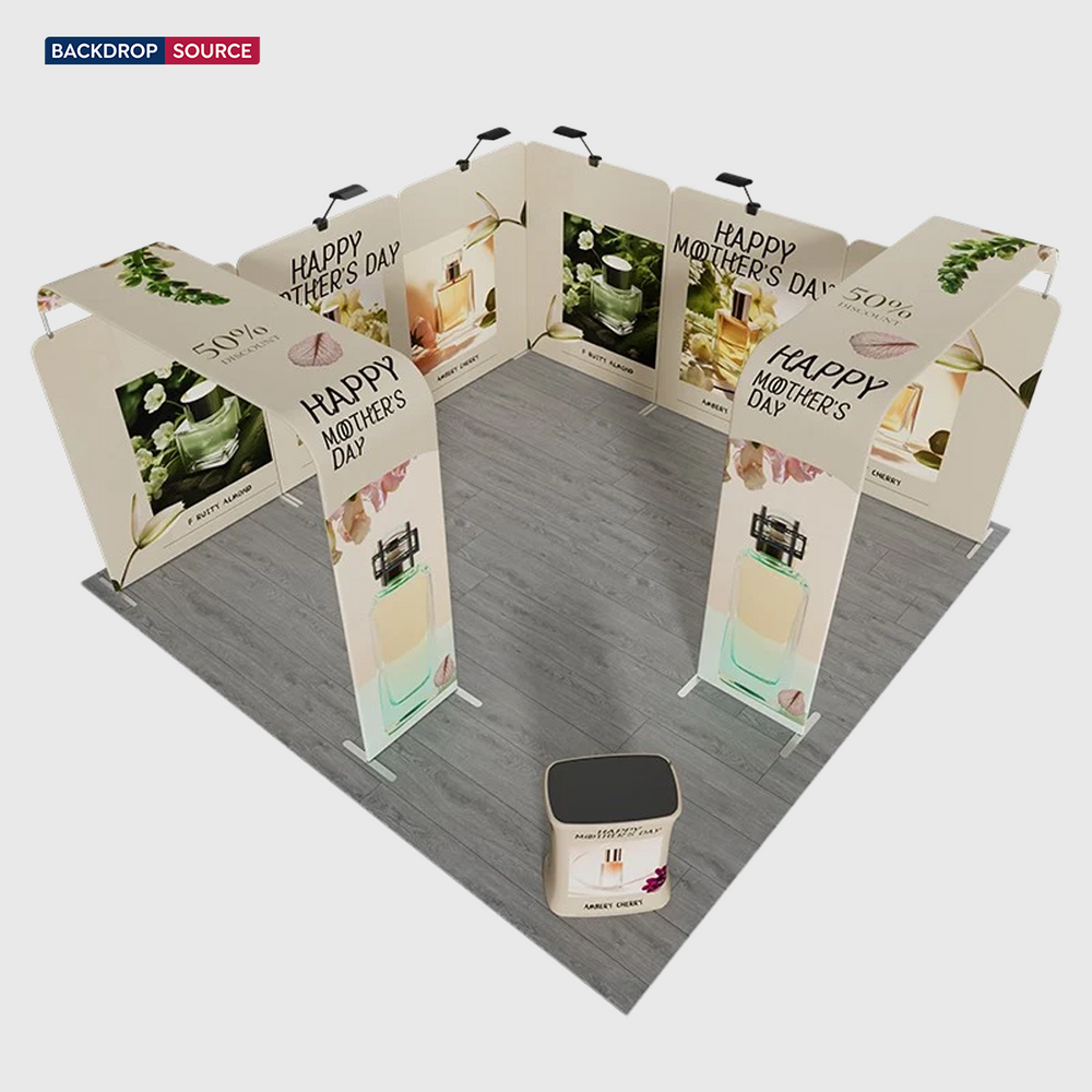 Modular Booth Kits 20ft x 20ft - Model 19