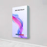 Wall-Mounted SEG Fabric display - 4" Depth