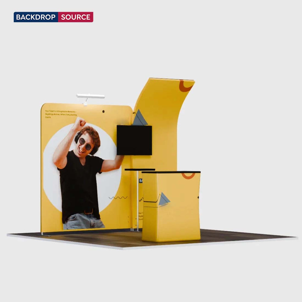 Portable Exhibit Display 10ft x 10ft - Model 6