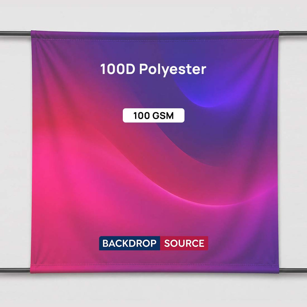 Ultra Sheer Fabric Backdrop Printing