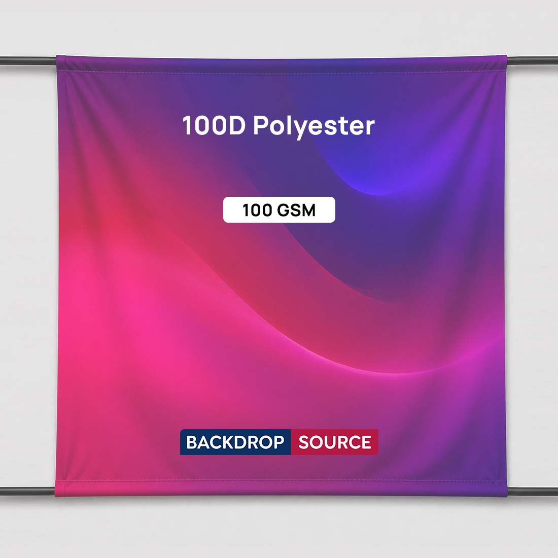 Ultra Sheer Fabric Backdrop Printing