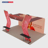 Portable Exhibit Display 20ft x 10ft - Model 17