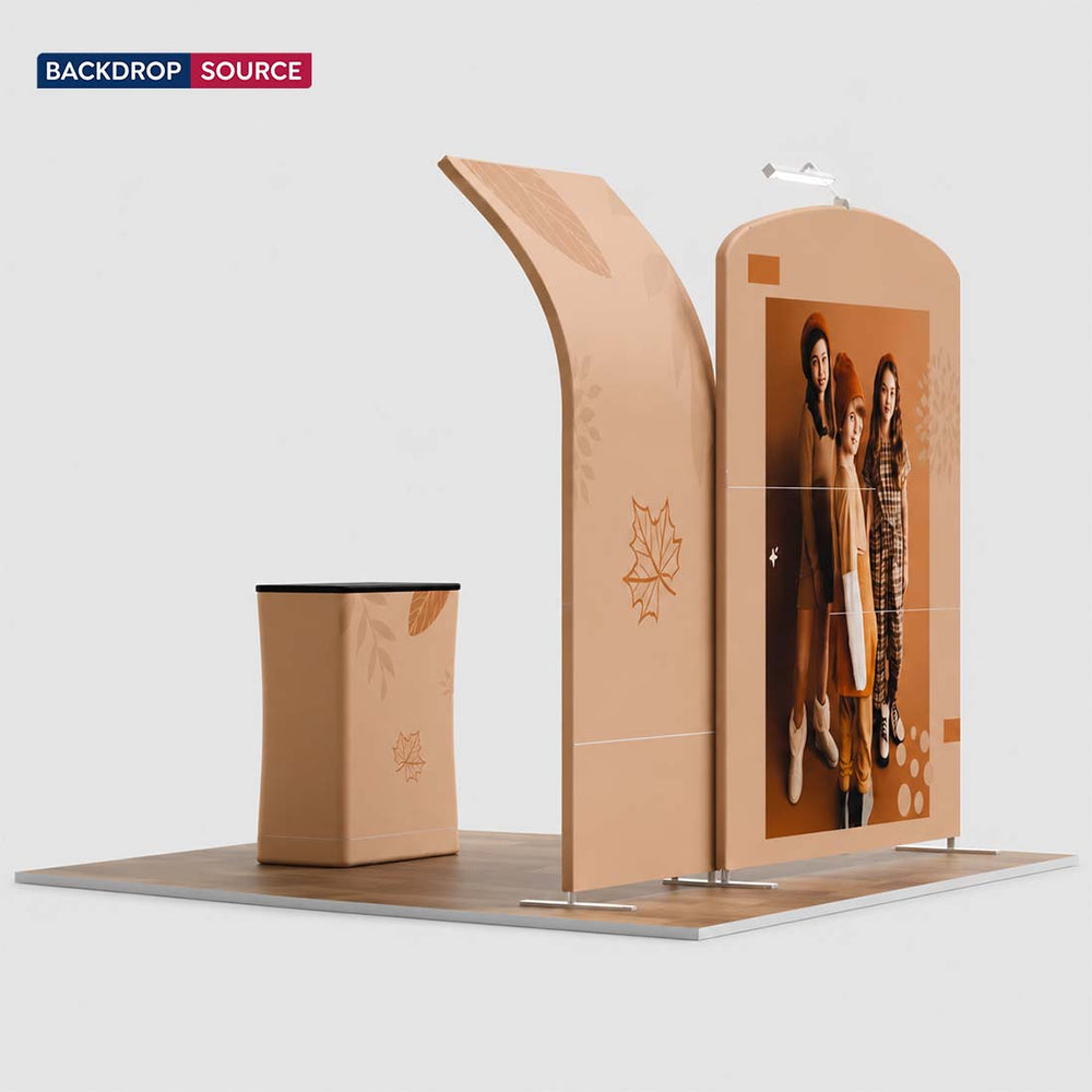 Portable Exhibit Display 10ft x 10ft - Model 8