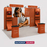 Portable Exhibit Display 10ft x 20ft - Model 16