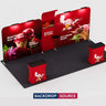 Portable Exhibit Display 10ft x 20ft - Model 12