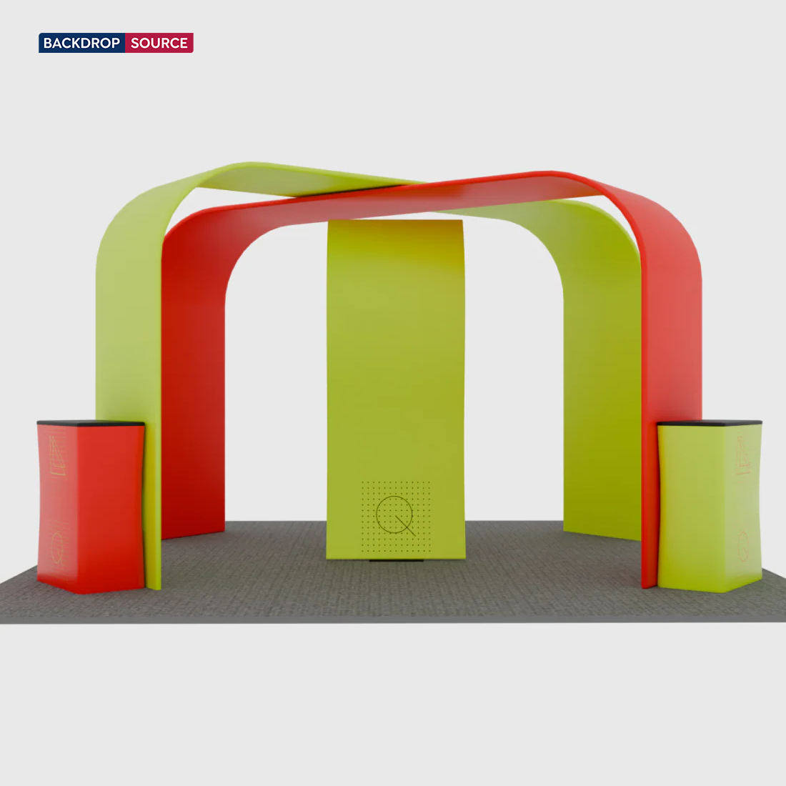 Modular Booth Kits 20ft x 20ft - Model 05