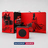 Portable Exhibit Display 10ft x 20ft - Model 8