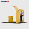 Portable Exhibit Display 10ft x 10ft - Model 6