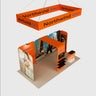 Portable Exhibit Display 10ft x 20ft - Model 13