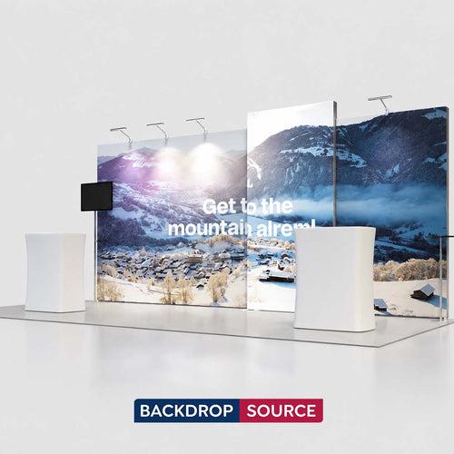 10x20 Modular Exhibition Display Kit – Model 4