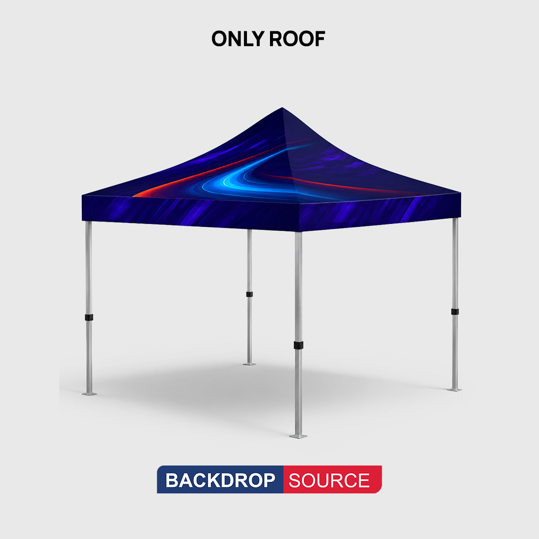 Heavy Duty Custom Canopy Tent – 10ft x 10ft Branded Outdoor Shelter – Backdropsource