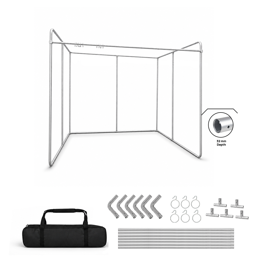Cube Tent- Wide Doorway Photo Booth