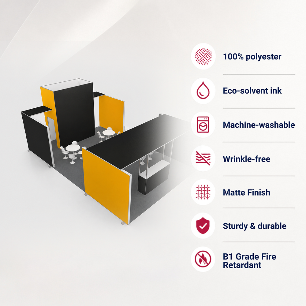 Modular Booth Kits 30ft x 20ft - Model 10