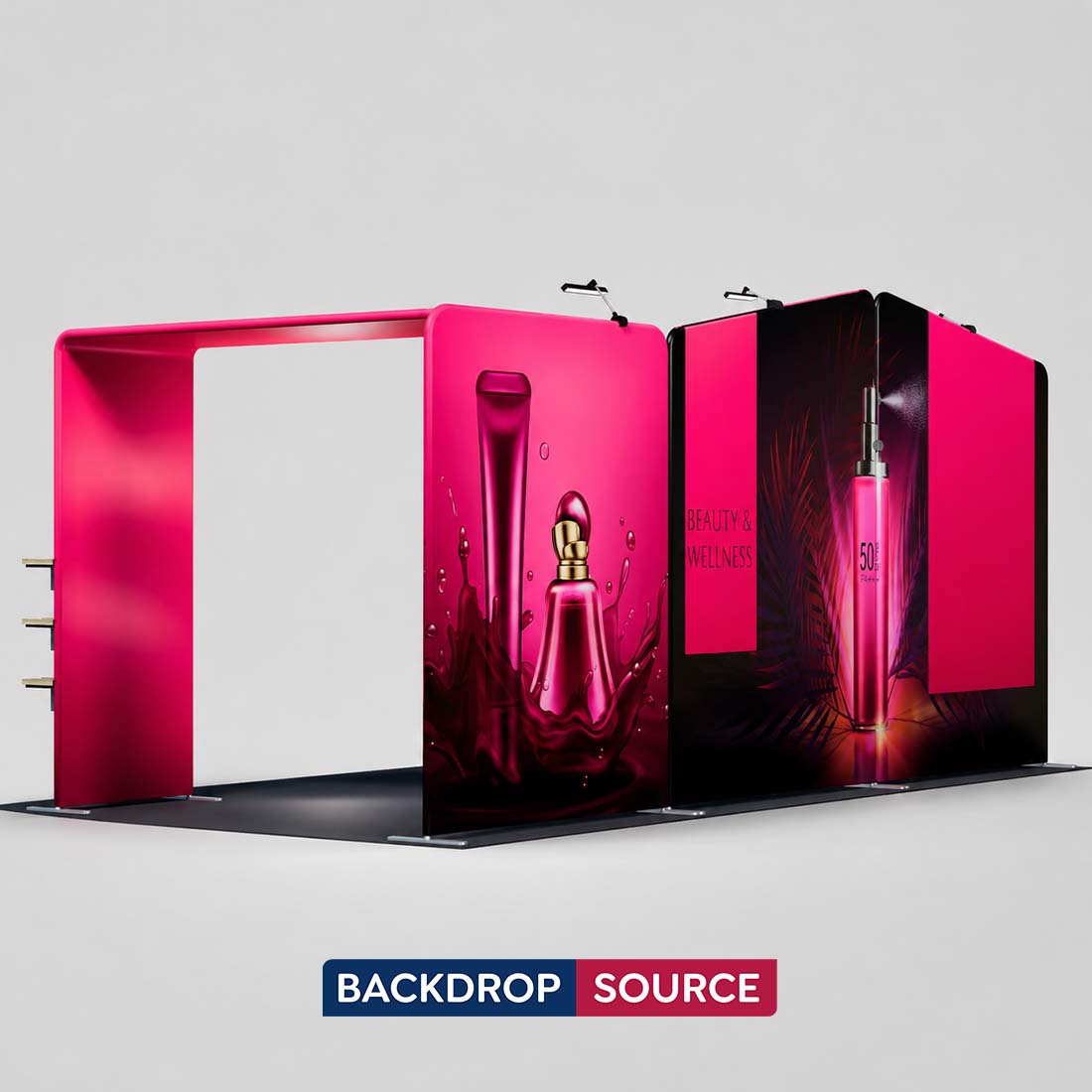Portable Exhibit Display 10ft x 20ft - Model 18