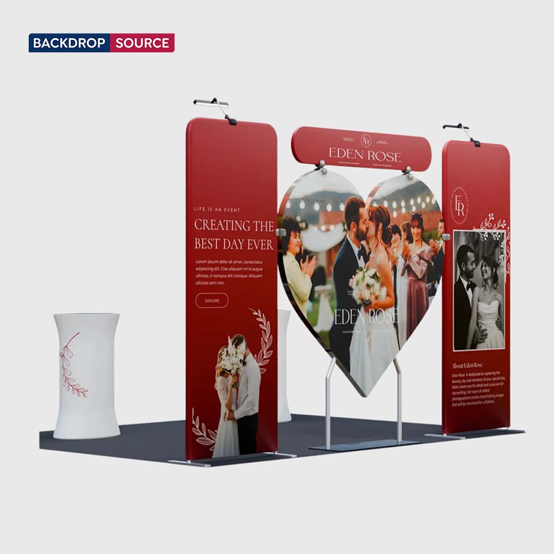 Paquetes de stands para ferias comerciales