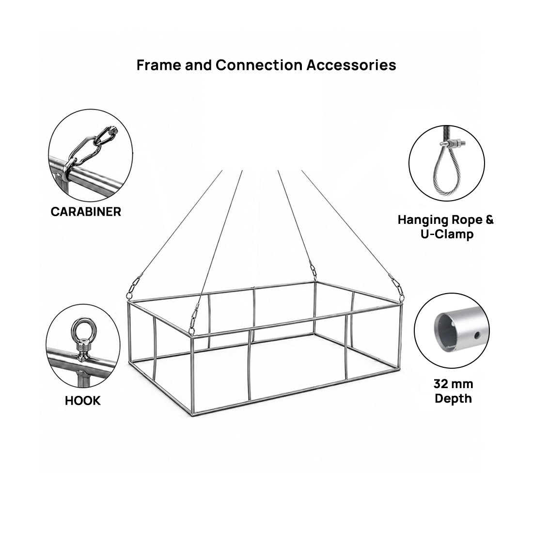 Sky Tube Rectangle Hanging Banner