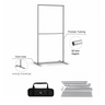 Portable Straight-Corner Fabric Exhibit Display