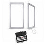 Wall-Mounted SEG Fabric display - 4" Depth