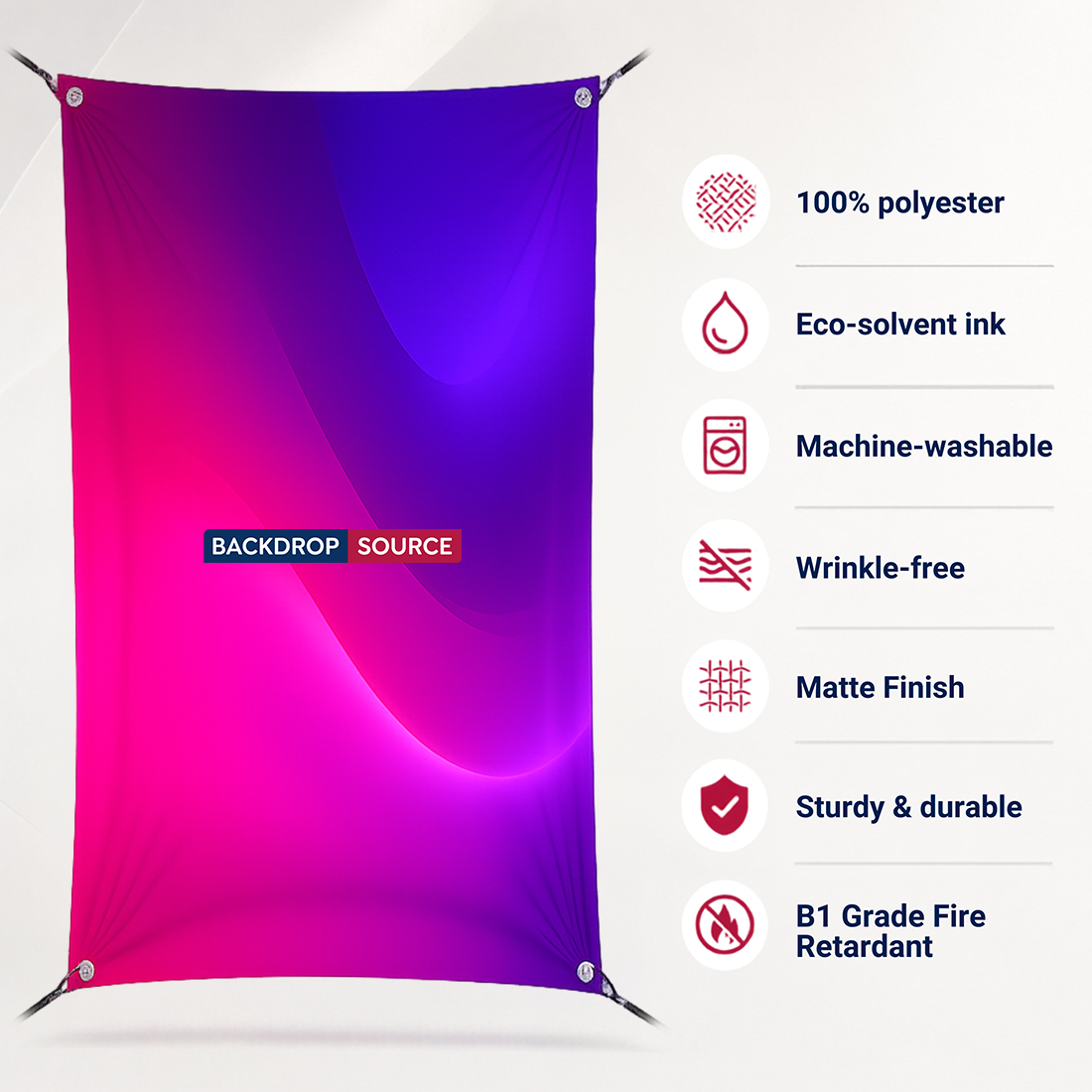 Dye-Sublimation Stretch Fabric Printing for College Displays