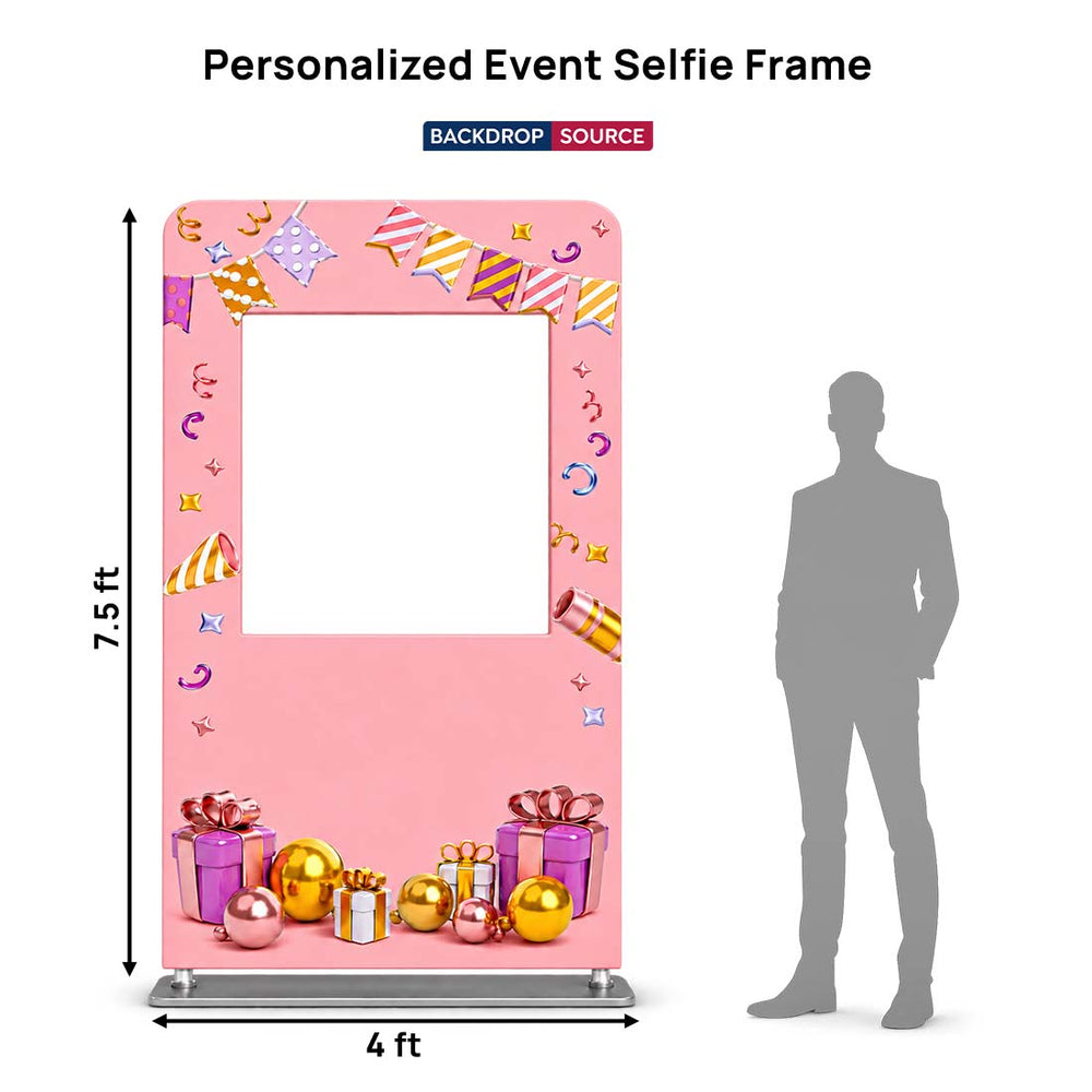Marcos de fotos personalizados para selfies