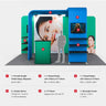 Portable Exhibit Display 10ft x 20ft - Model 11