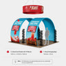 Portable Exhibit Display 10ft x 20ft - Model 9